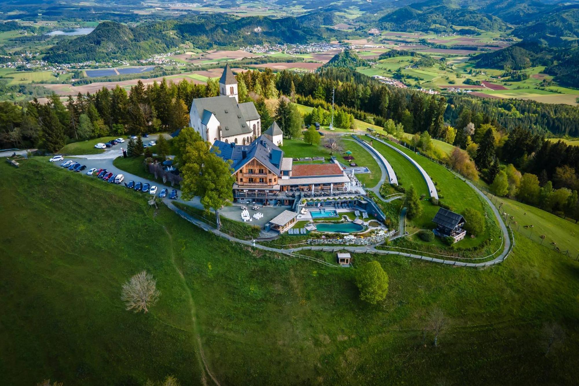 ホテル Gipfelhaus Magdalensberg サンクト フェイト アン デル グラン エクステリア 写真