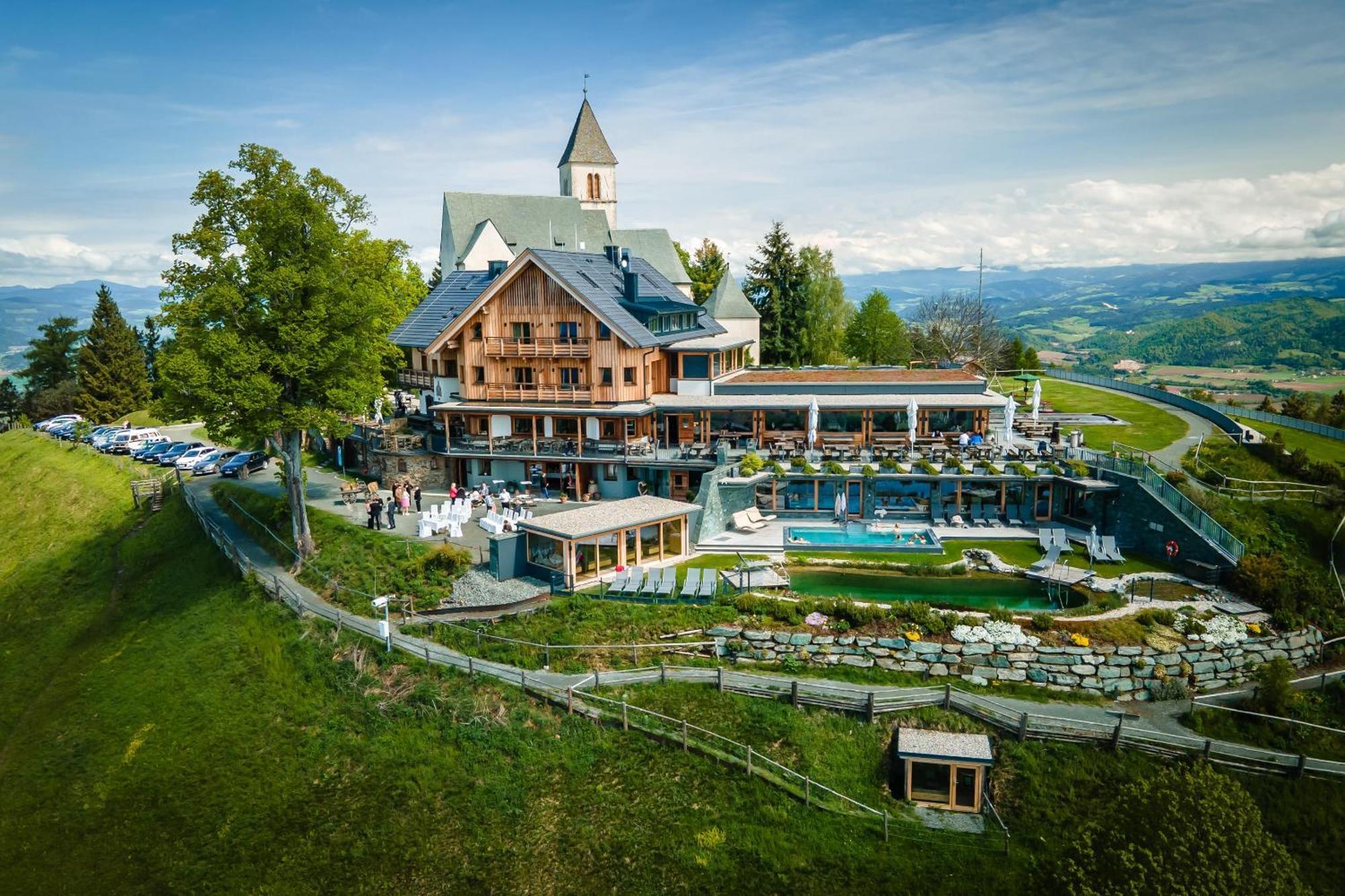 ホテル Gipfelhaus Magdalensberg サンクト フェイト アン デル グラン エクステリア 写真